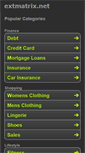 Mobile Screenshot of extmatrix.net